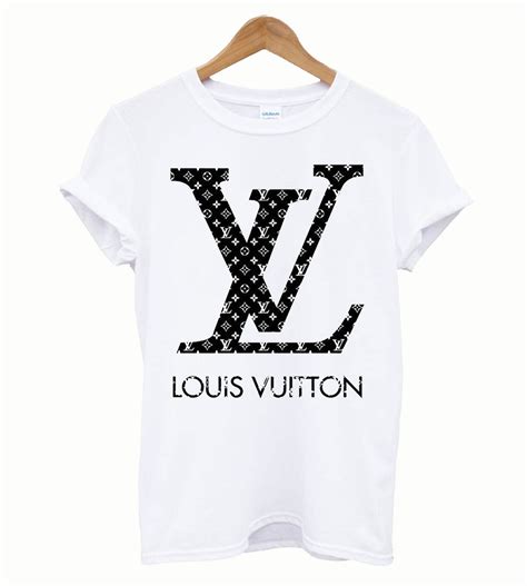 louis vuitton black t shirt logo